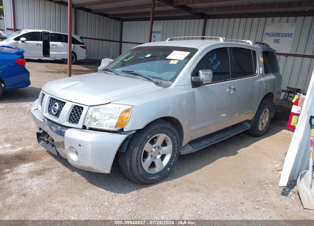 2004 NISSAN PATHFINDER ARMADA VIN: 5N1AA08A44N707606