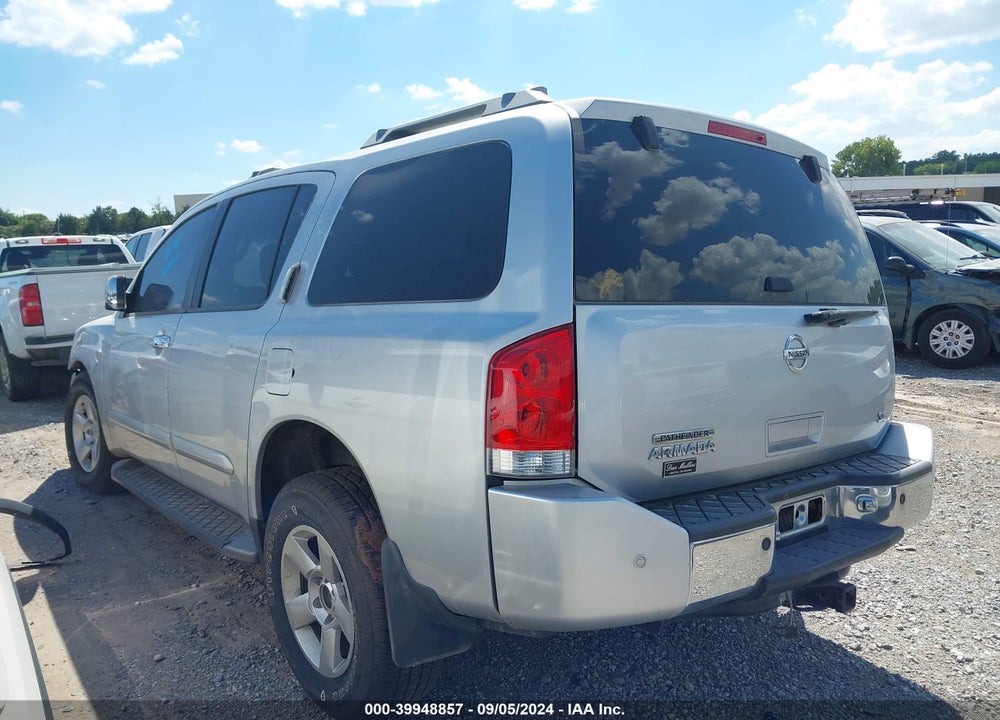 2004 NISSAN PATHFINDER ARMADA VIN: 5N1AA08A44N707606