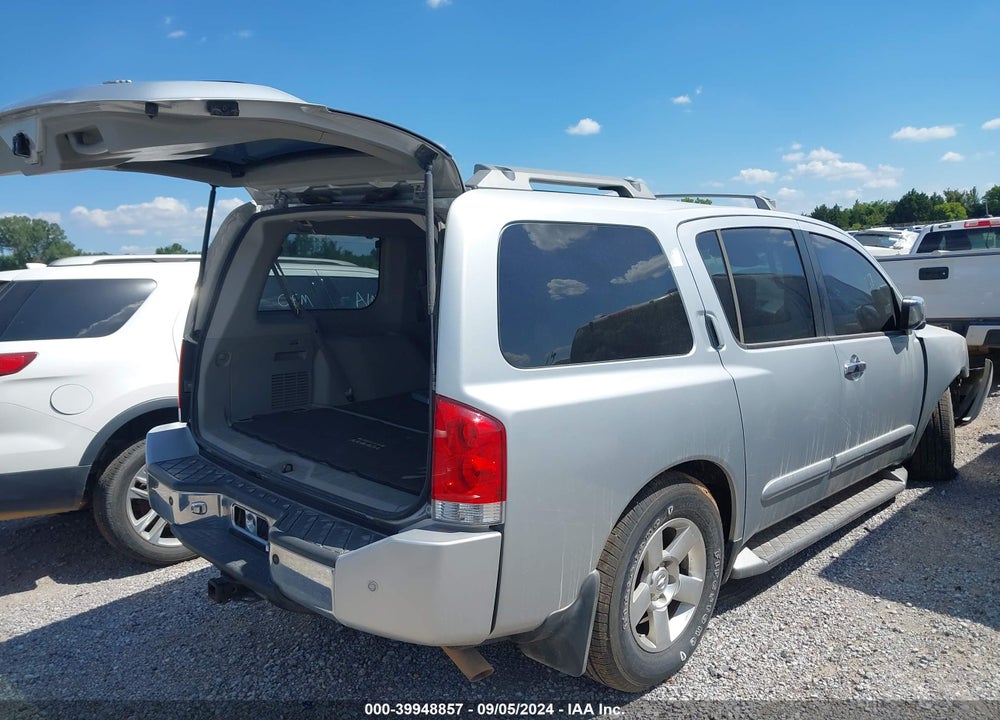 2004 NISSAN PATHFINDER ARMADA VIN: 5N1AA08A44N707606