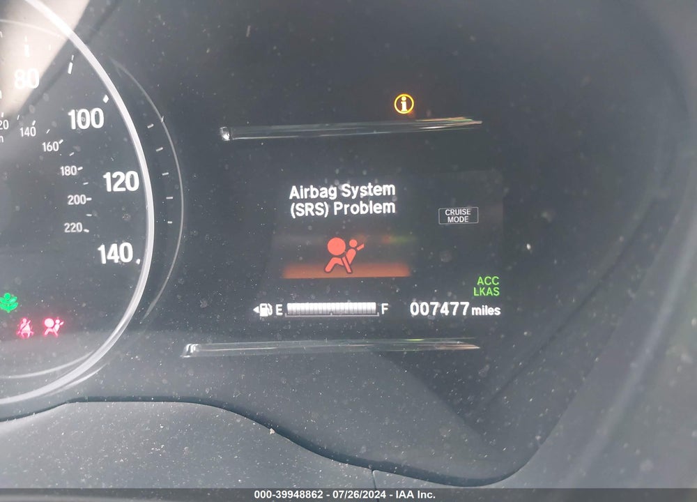 2022 HONDA HR-V 2WD EX VIN: 3CZRU5H58NM745585