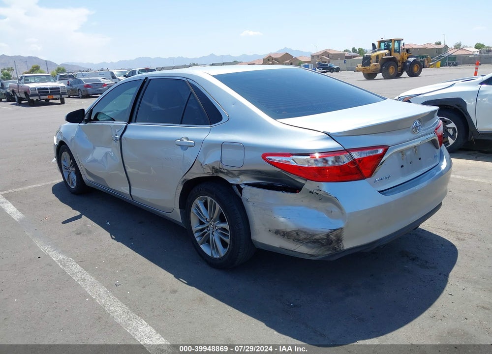 2016 TOYOTA CAMRY SE VIN: 4T1BF1FK1GU514055