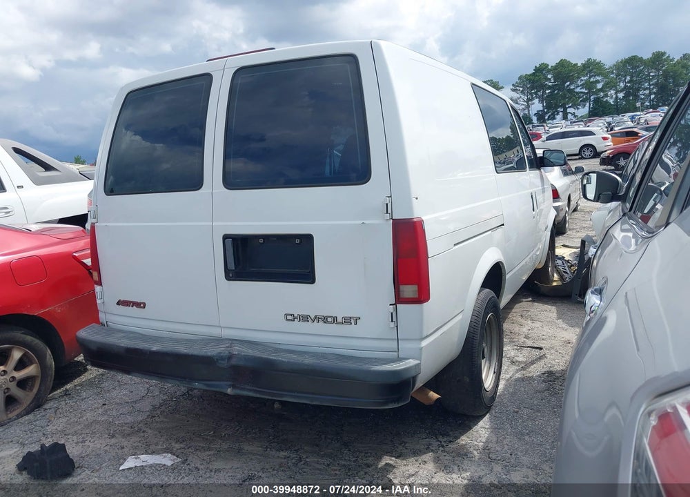 2000 CHEVROLET ASTRO VIN: 1GCDM19W5YB169336