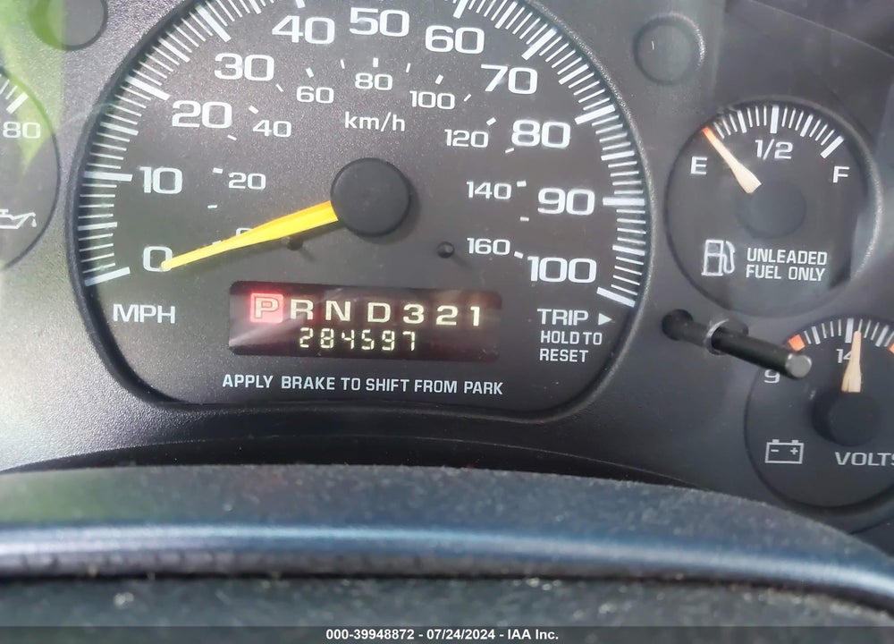 2000 CHEVROLET ASTRO VIN: 1GCDM19W5YB169336