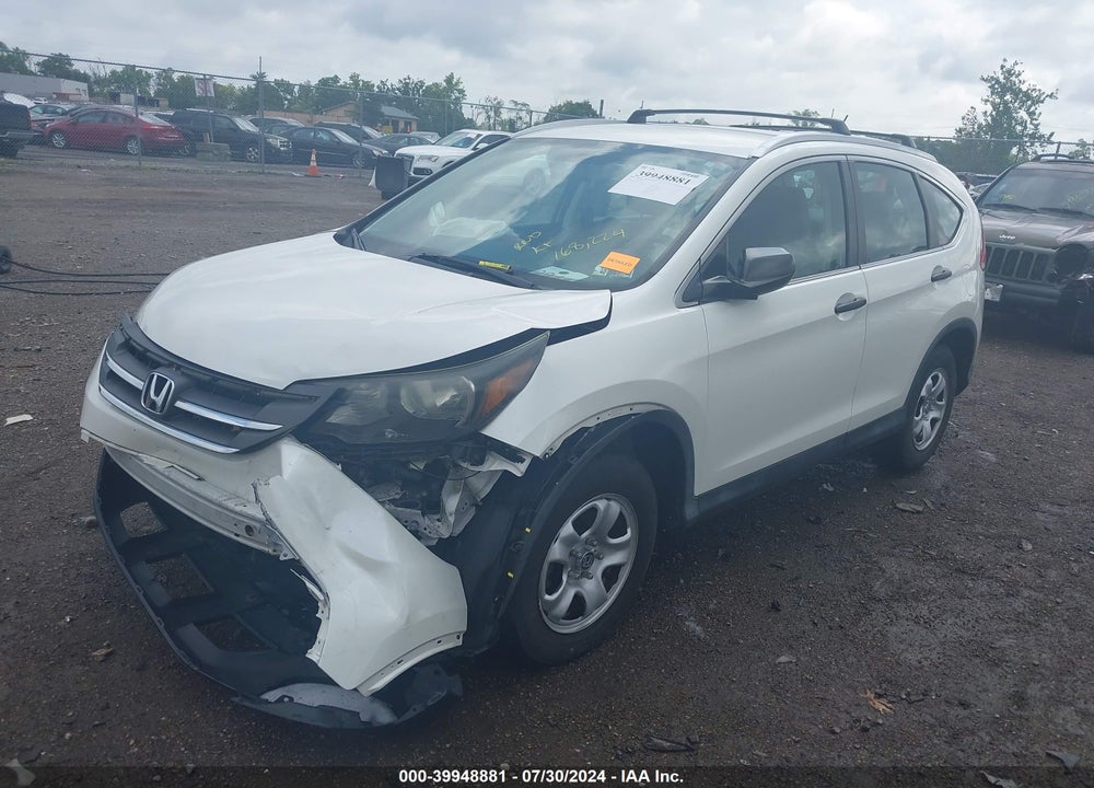 2014 HONDA CR-V LX VIN: 5J6RM4H33EL051137
