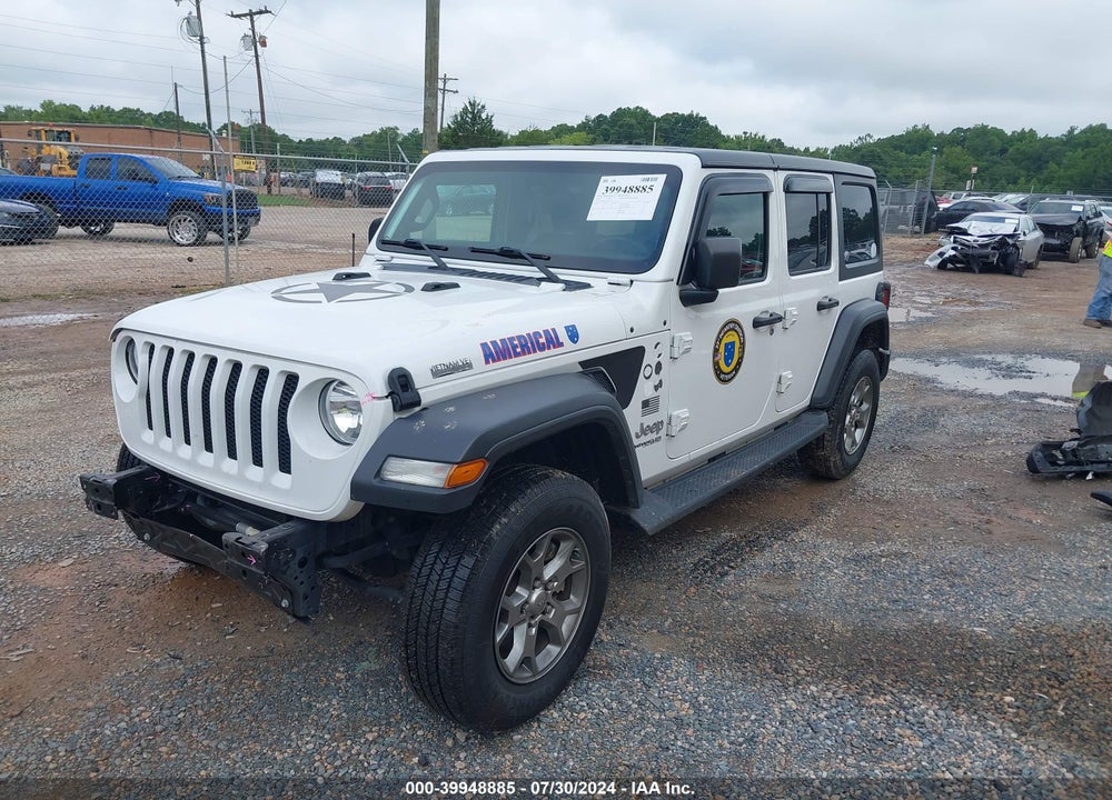 2020 JEEP WRANGLER UNLIMITED FREEDOM 4X4 VIN: 1C4HJXDN2LW347216