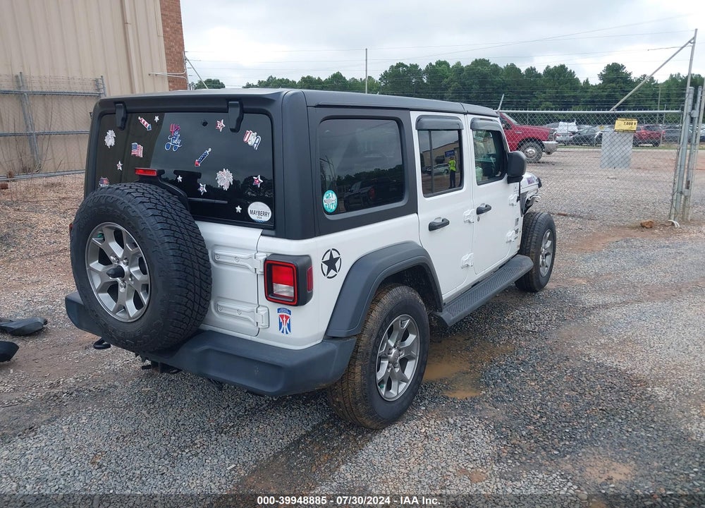 2020 JEEP WRANGLER UNLIMITED FREEDOM 4X4 VIN: 1C4HJXDN2LW347216