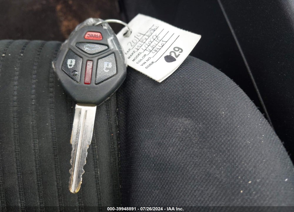 2014 MITSUBISHI LANCER ES VIN: JA32U2FU8EU004461