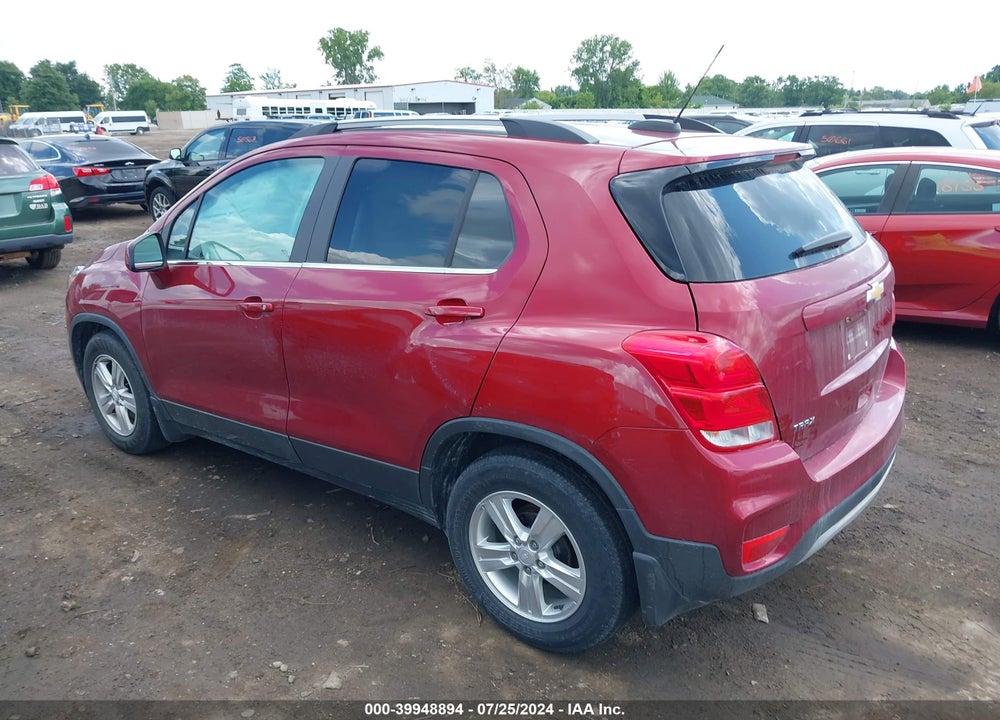 2018 CHEVROLET TRAX LT VIN: 3GNCJLSB2JL291803