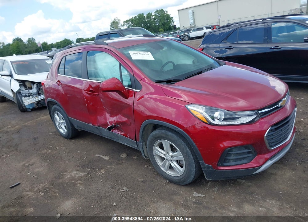 2018 CHEVROLET TRAX LT VIN: 3GNCJLSB2JL291803