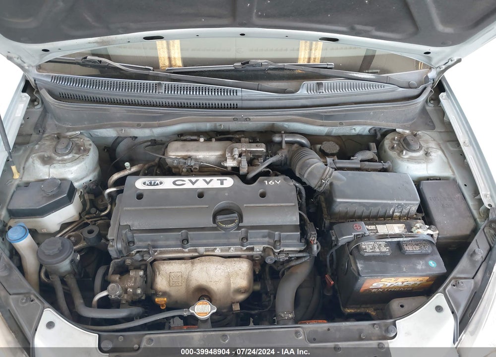 2009 KIA RIO LX VIN: KNADE223X96486040