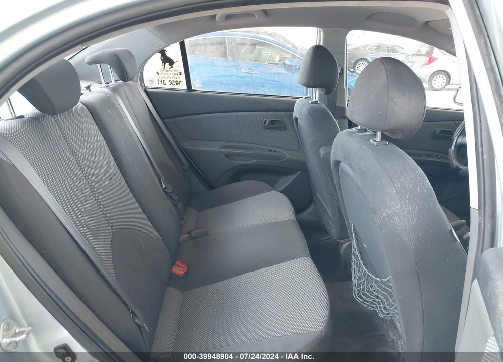 2009 KIA RIO LX VIN: KNADE223X96486040