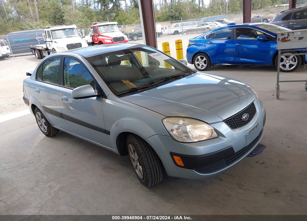 2009 KIA RIO LX VIN: KNADE223X96486040