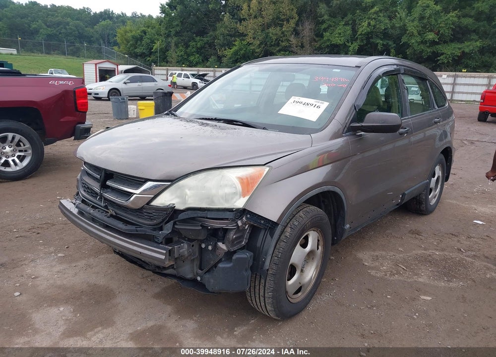 2010 HONDA CR-V LX VIN: 5J6RE4H36AL062494