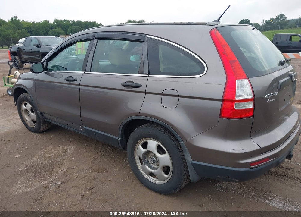 2010 HONDA CR-V LX VIN: 5J6RE4H36AL062494