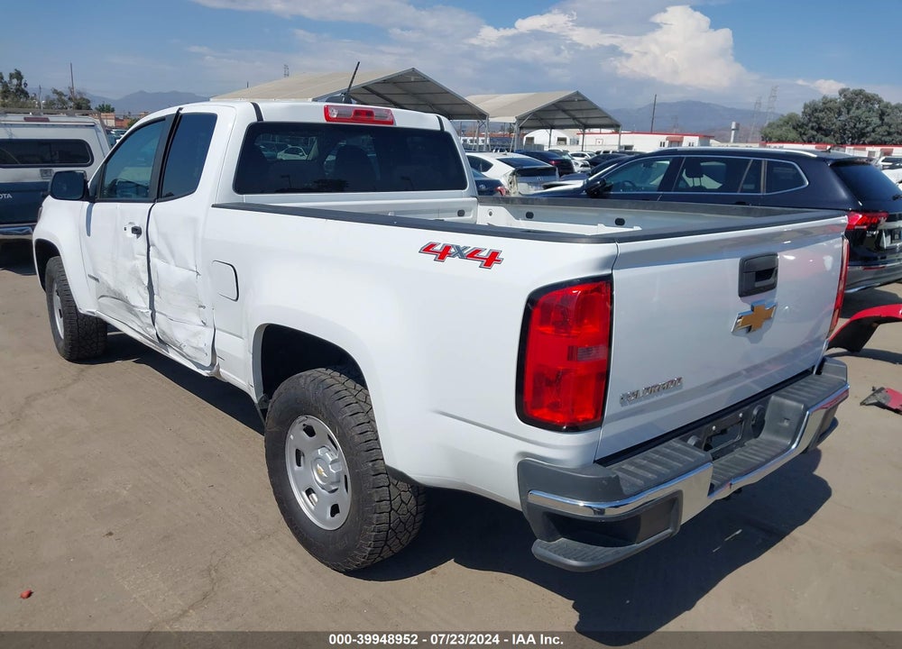 2020 CHEVROLET COLORADO 4WD LONG BOX WT VIN: 1GCHTBEA3L1194612