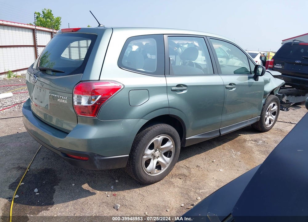 2015 SUBARU FORESTER 2.5I VIN: JF2SJAAC0FG490574