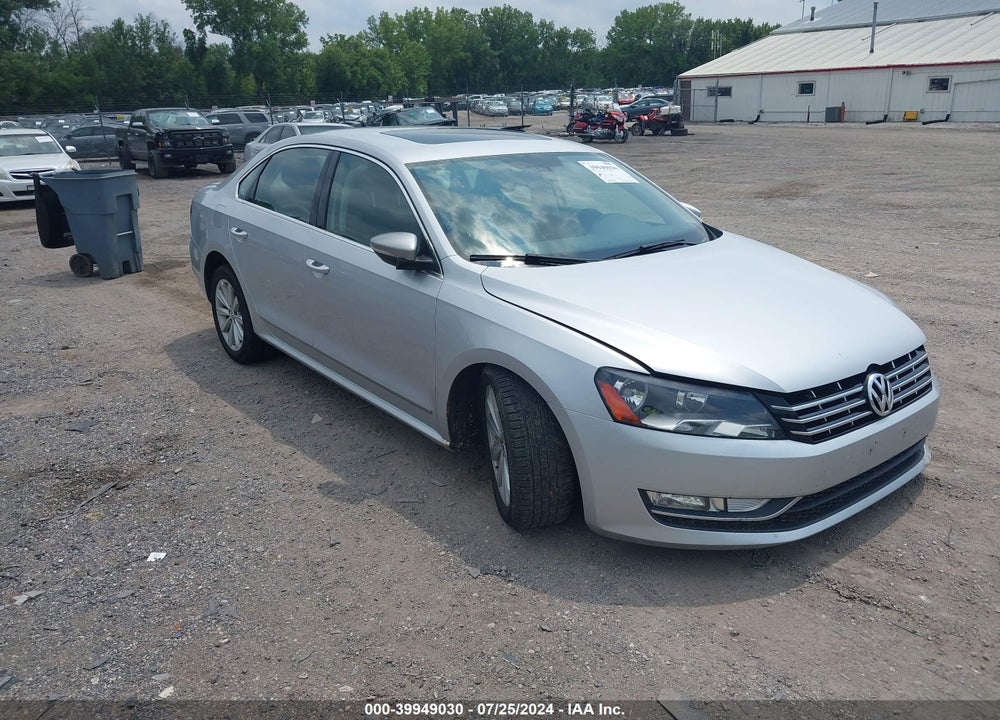 2012 VOLKSWAGEN PASSAT 2.5L SEL PREMIUM VIN: 1VWCP7A33CC011701
