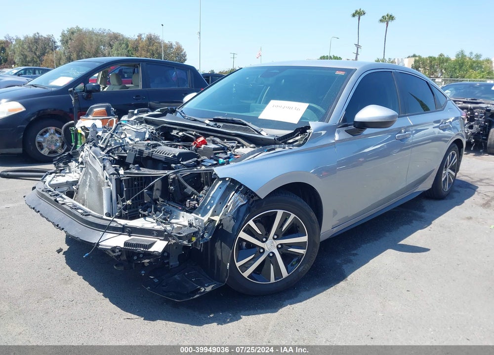 2023 HONDA CIVIC LX VIN: 19XFL2H54PE009072