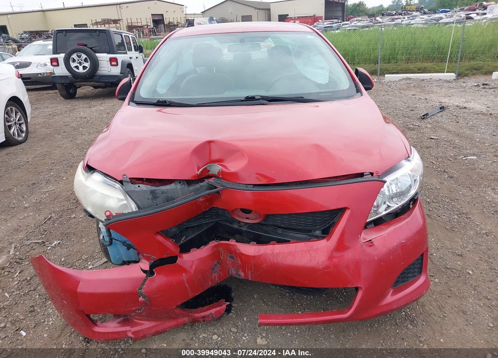 2009 TOYOTA COROLLA LE/S/XLE VIN: 2T1BU40E49C183521