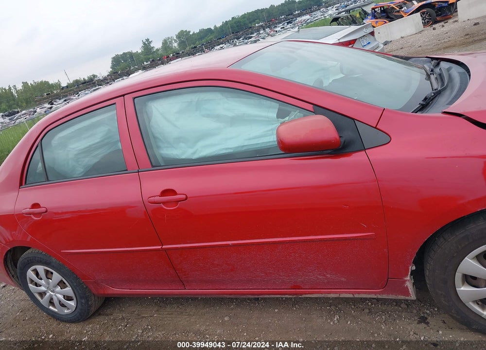 2009 TOYOTA COROLLA LE/S/XLE VIN: 2T1BU40E49C183521