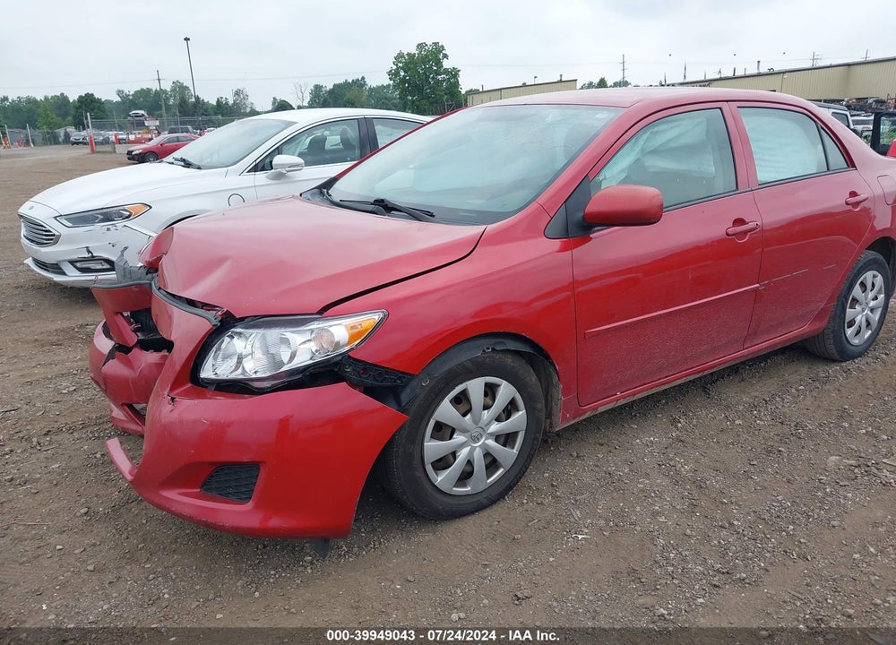 2009 TOYOTA COROLLA LE/S/XLE VIN: 2T1BU40E49C183521