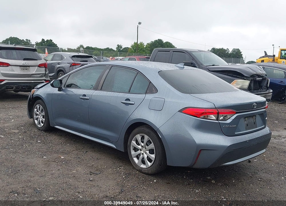 2020 TOYOTA COROLLA VIN: 5YFEPRAE3LP084728
