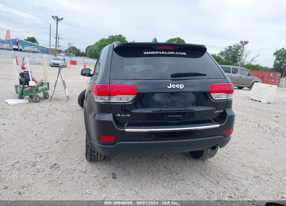2018 JEEP GRAND CHEROKEE LIMITED 4X4 VIN: 1C4RJFBG3JC106489