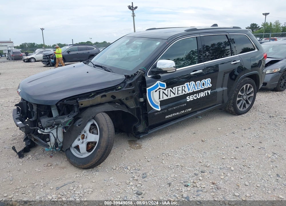 2018 JEEP GRAND CHEROKEE LIMITED 4X4 VIN: 1C4RJFBG3JC106489