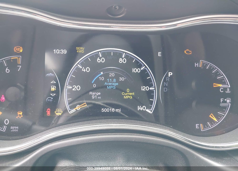 2018 JEEP GRAND CHEROKEE LIMITED 4X4 VIN: 1C4RJFBG3JC106489