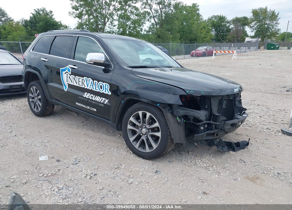 2018 JEEP GRAND CHEROKEE LIMITED 4X4 VIN: 1C4RJFBG3JC106489