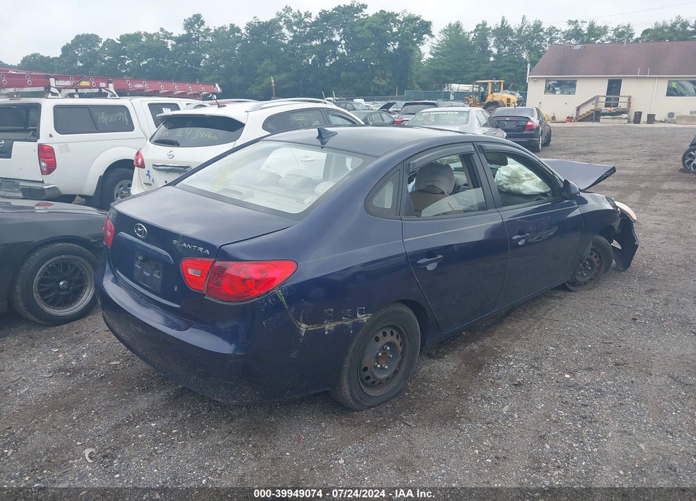 2010 HYUNDAI ELANTRA VIN: KMHDU4AD6AU915617
