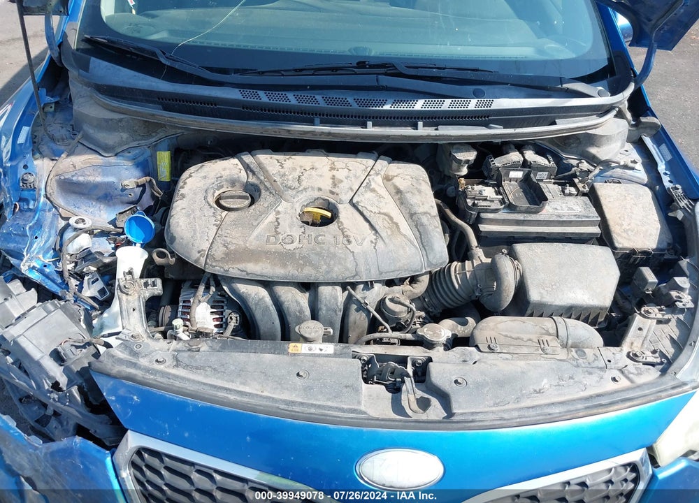 2014 KIA FORTE LX VIN: KNAFX4A62E5074947