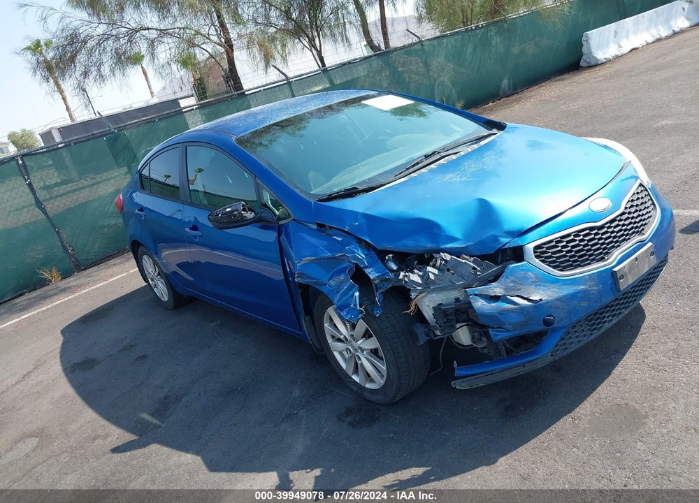 2014 KIA FORTE LX VIN: KNAFX4A62E5074947