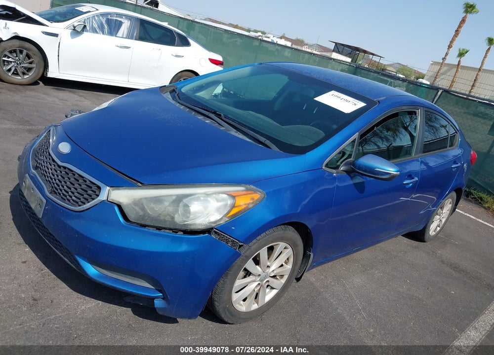 2014 KIA FORTE LX VIN: KNAFX4A62E5074947