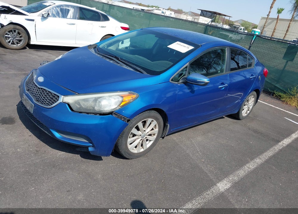 2014 KIA FORTE LX VIN: KNAFX4A62E5074947
