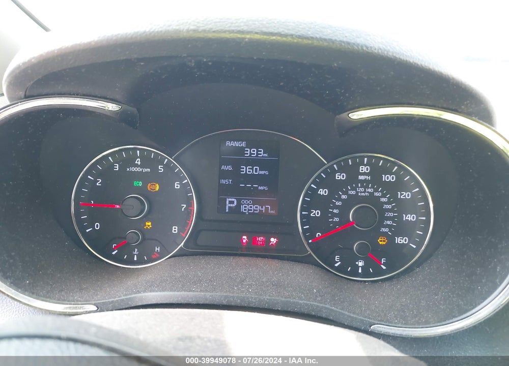 2014 KIA FORTE LX VIN: KNAFX4A62E5074947