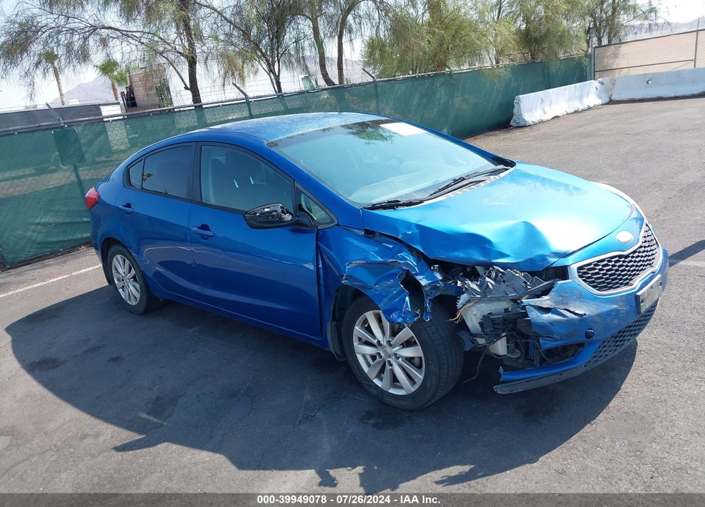 2014 KIA FORTE LX VIN: KNAFX4A62E5074947