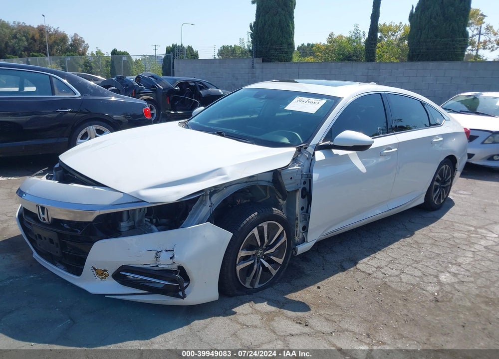 2020 HONDA ACCORD HYBRID EX-L VIN: 1HGCV3F52LA005929
