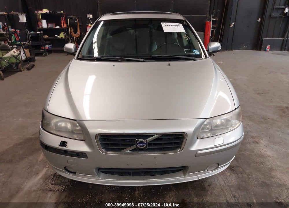 2007 VOLVO S60 2.5T VIN: YV1RS592372639369