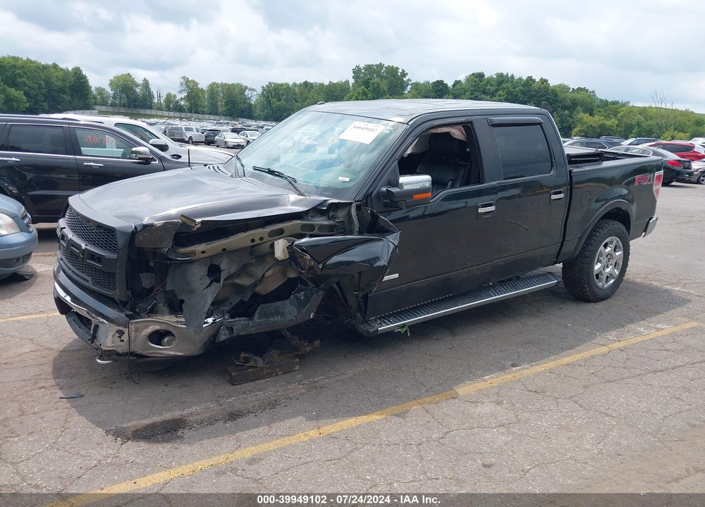2013 FORD F-150 LARIAT VIN: 1FTFW1ET0DFC82239