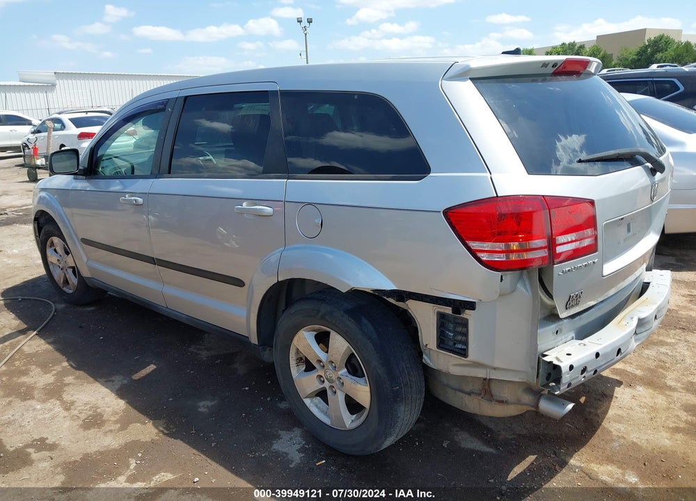 2009 DODGE JOURNEY SXT VIN: 3D4GG57V89T199651
