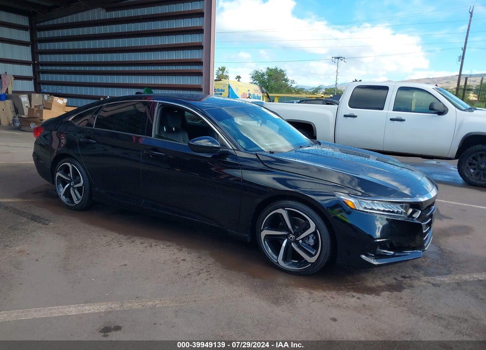 2022 HONDA ACCORD SPORT 2.0T VIN: 1HGCV2F3XNA014499