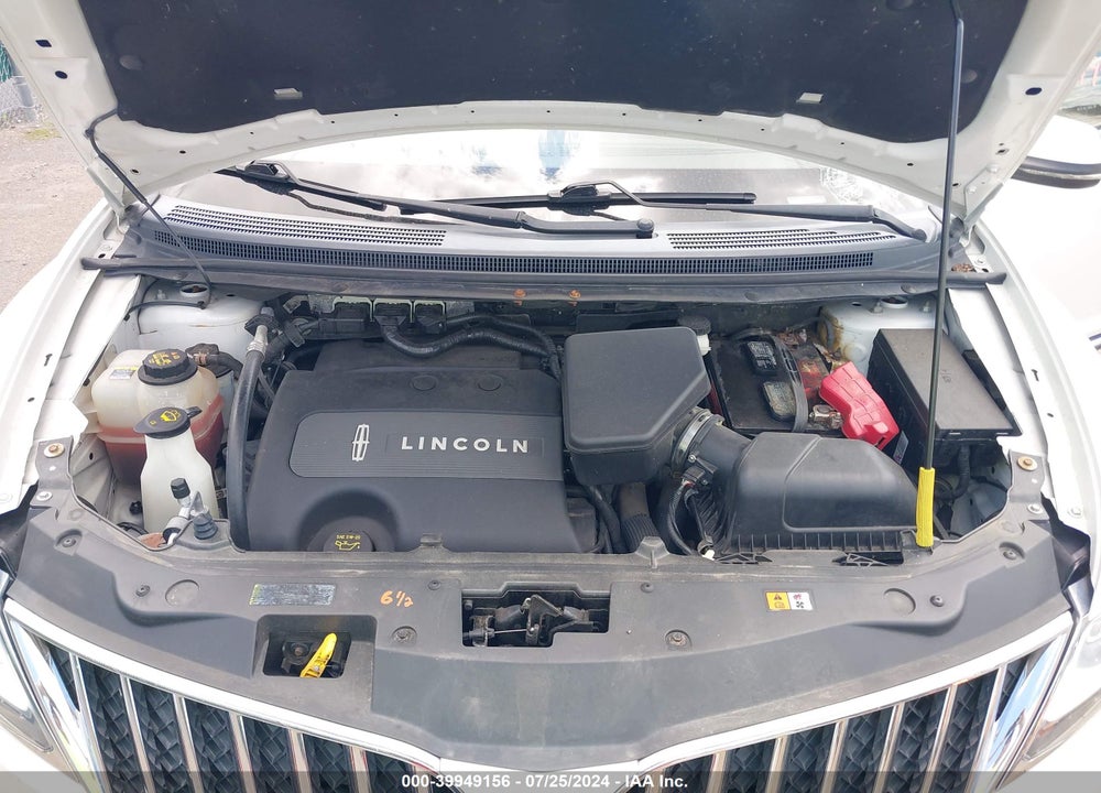 2012 LINCOLN MKX VIN: 2LMDJ8JK1CBL10500