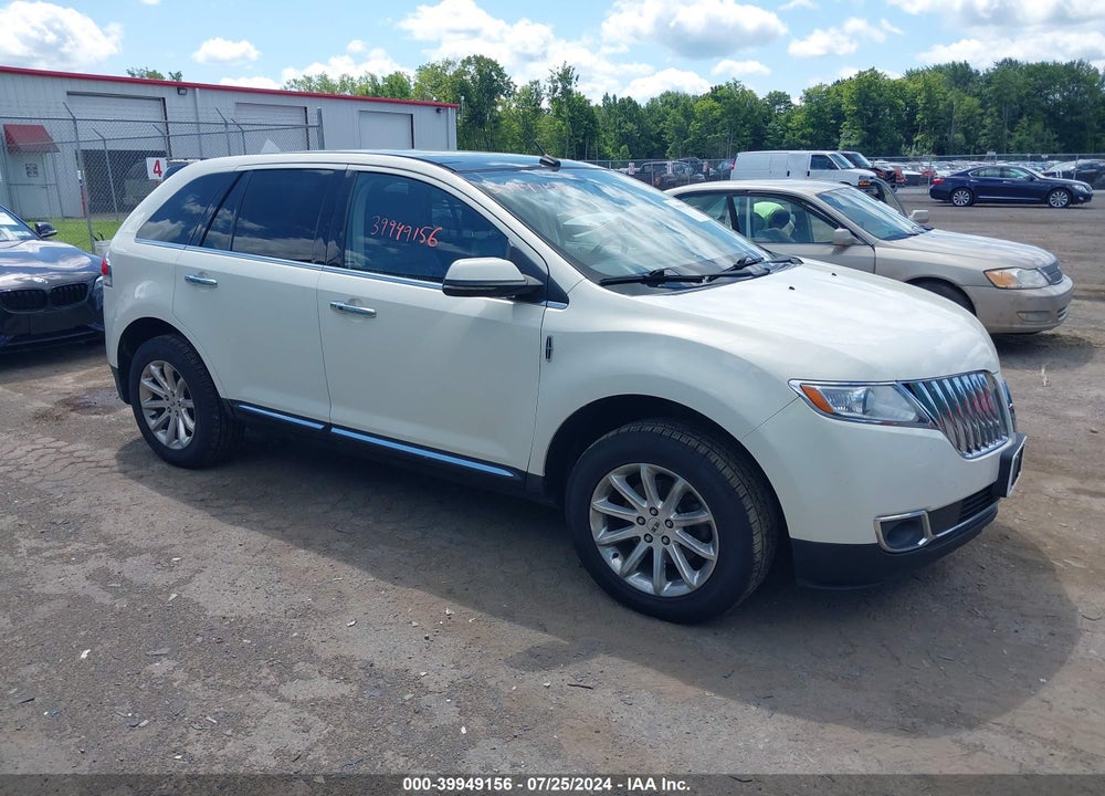 2012 LINCOLN MKX VIN: 2LMDJ8JK1CBL10500