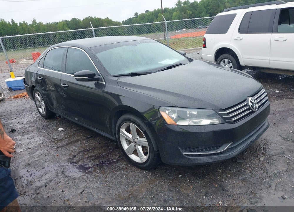 2012 VOLKSWAGEN PASSAT 2.5L SE VIN: 1VWBP7A34CC107929