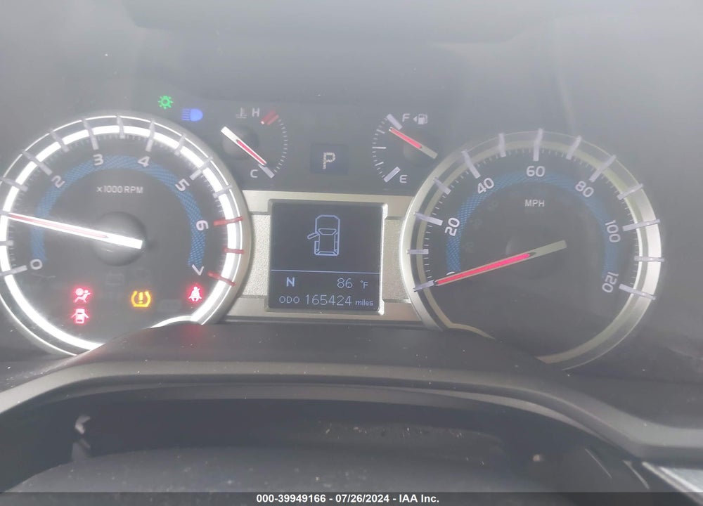 2016 TOYOTA 4RUNNER LIMITED/SR5/SR5 PREMIUM VIN: JTEZU5JR7G5122384