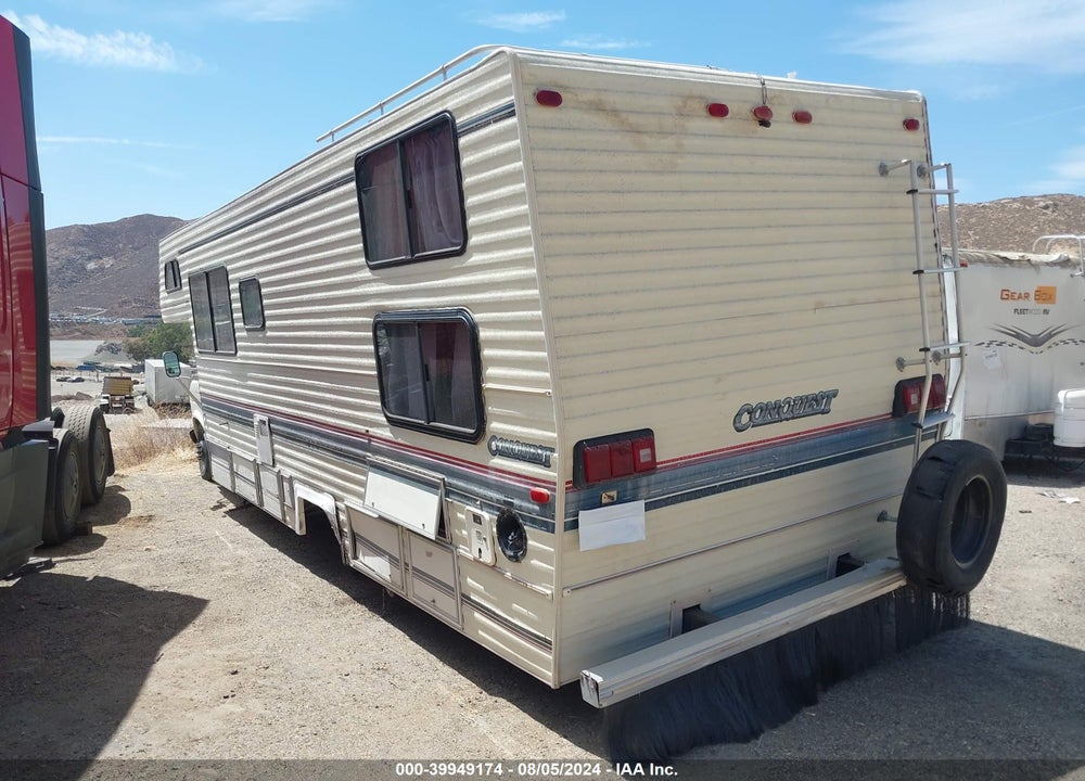 1989 FORD ECONOLINE E350 CUTAWAY VAN VIN: 1FDKE30G9KHB48849