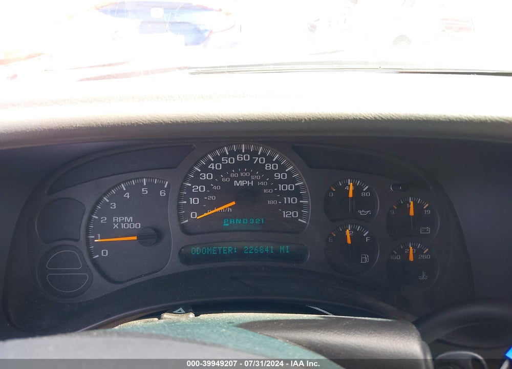 2003 CHEVROLET AVALANCHE 1500 VIN: 3GNEK13TX3G314015