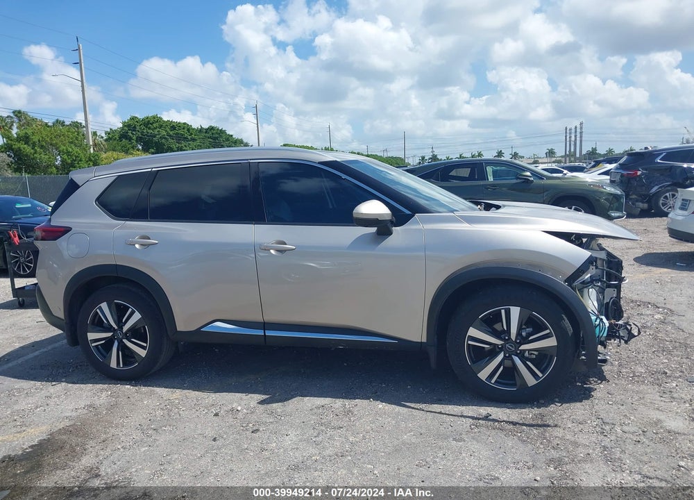2022 NISSAN ROGUE PLATINUM FWD VIN: JN8BT3DC5NW121136