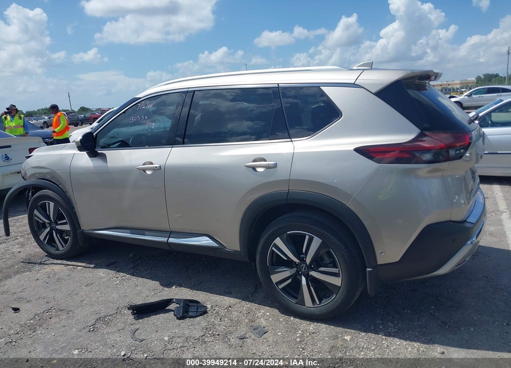 2022 NISSAN ROGUE PLATINUM FWD VIN: JN8BT3DC5NW121136